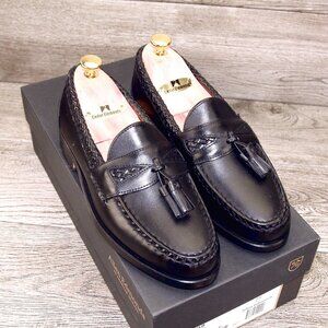 * NIB * $295 Allen Edmonds MAXFIELD Loafer 7 D Black * add $15 new Cedar Trees